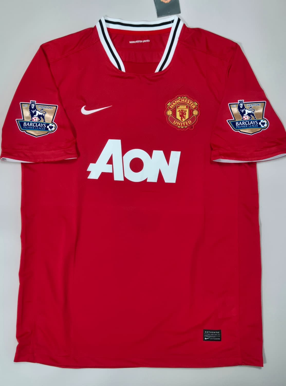 11-12 맨유 홈 리오 퍼디난드 유니폼 레플리카 XL 상품이미지2