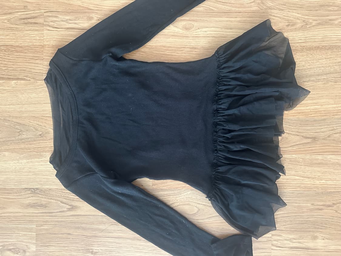 Peer Flare up 발레리나 매쉬 탑  상품이미지1