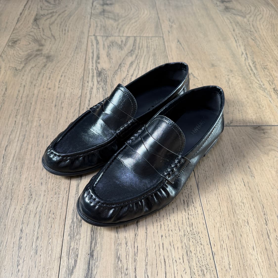 자라 더로우 블랙 페니로퍼 40(260) 상품이미지2