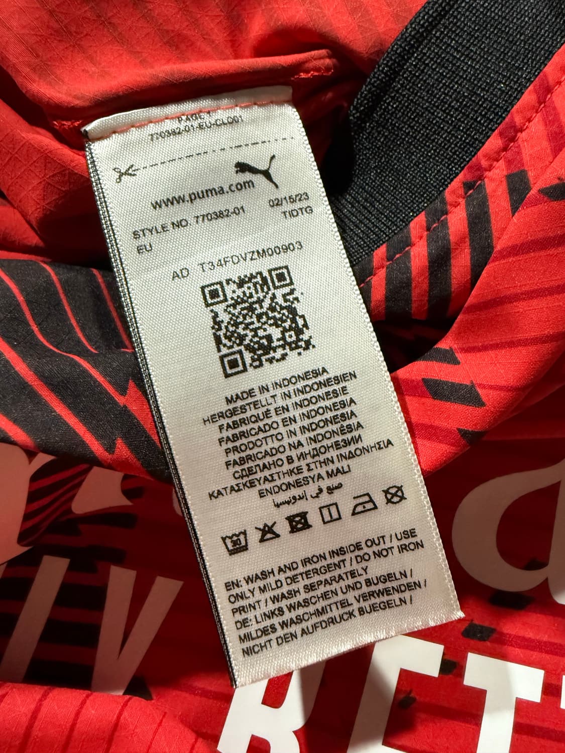 Puma 푸마 23-24시즌 Ac밀란 올리비에 지루 유니폼 상품이미지4