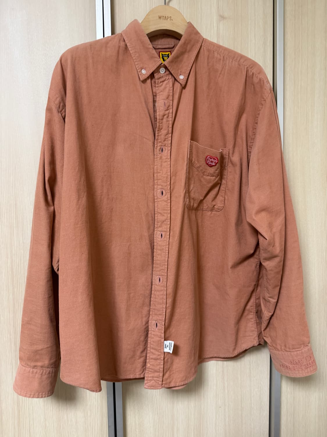 휴먼메이드 23aw 코듀로이 B.D L/S Corduroy Shirt 상품이미지1