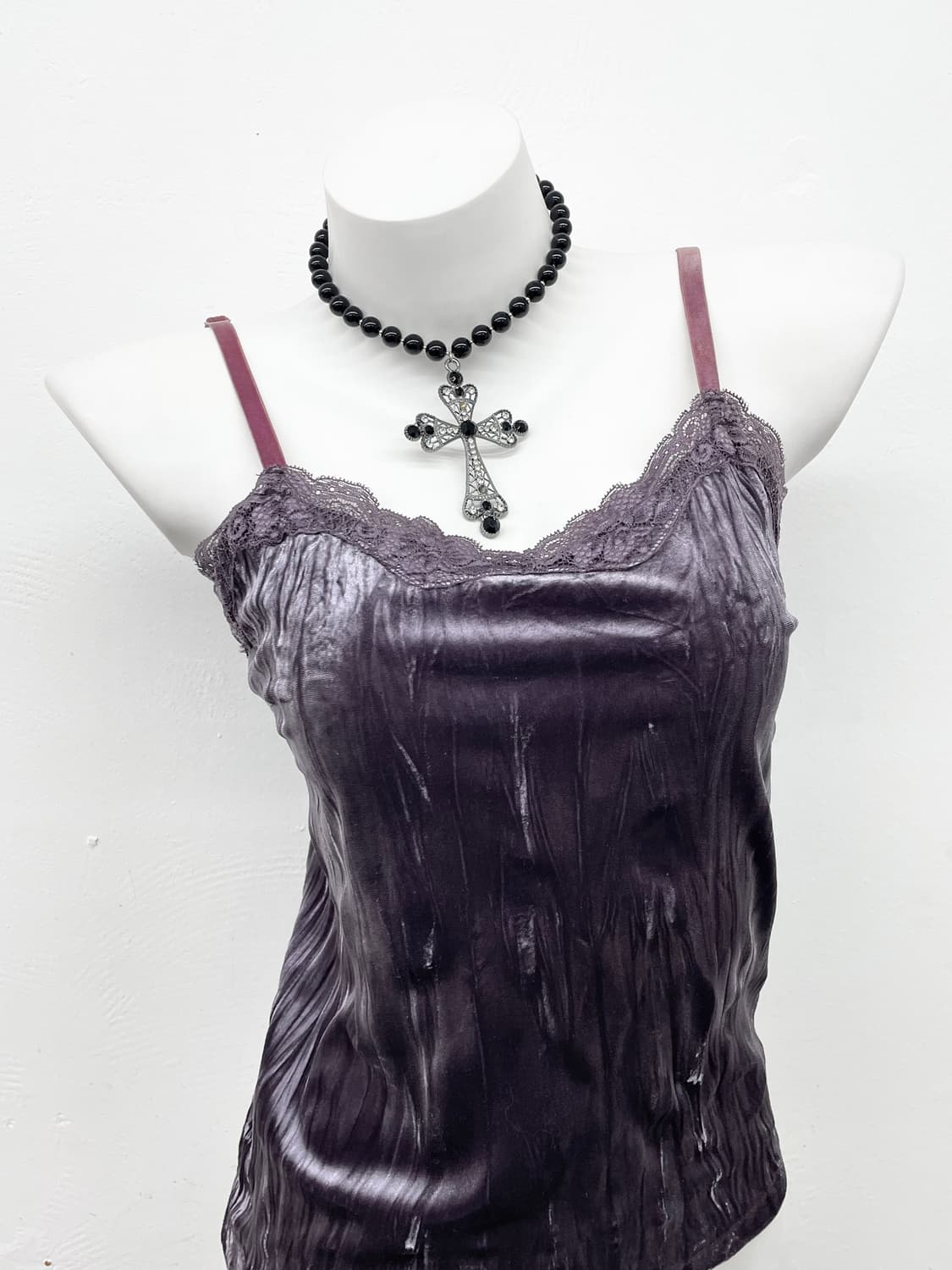 페어리 벨벳 레이스 슬리브리스 상품이미지2