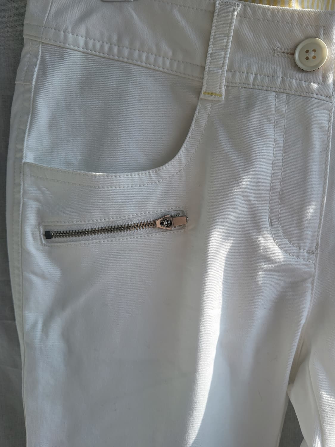 파리게이츠 여성 골프 팬츠 슬림핏 바지 허리단면 32 미사용 상품이미지3