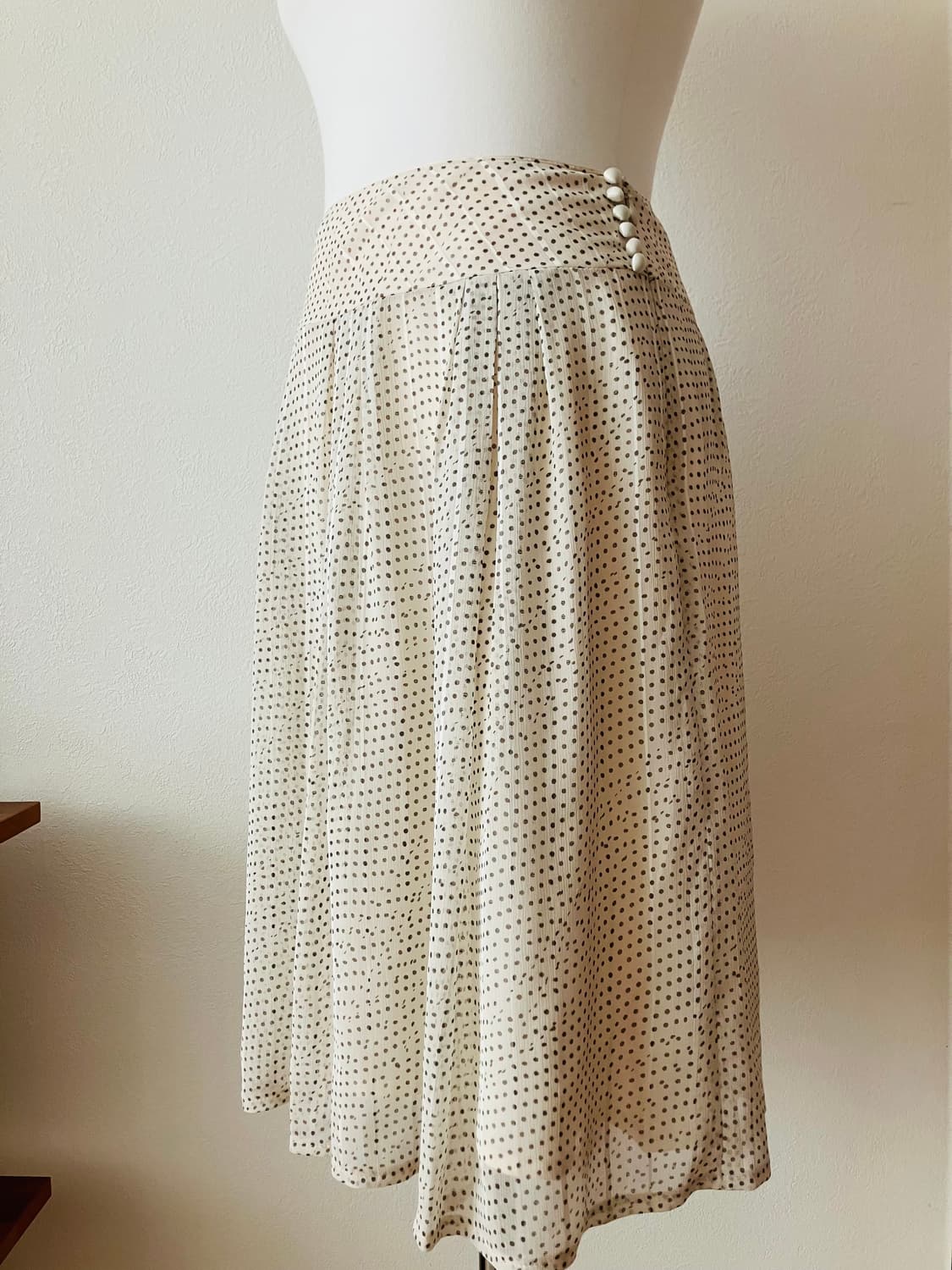 콩알단추 땡땡이 스커트 모리걸스커트 상품이미지4