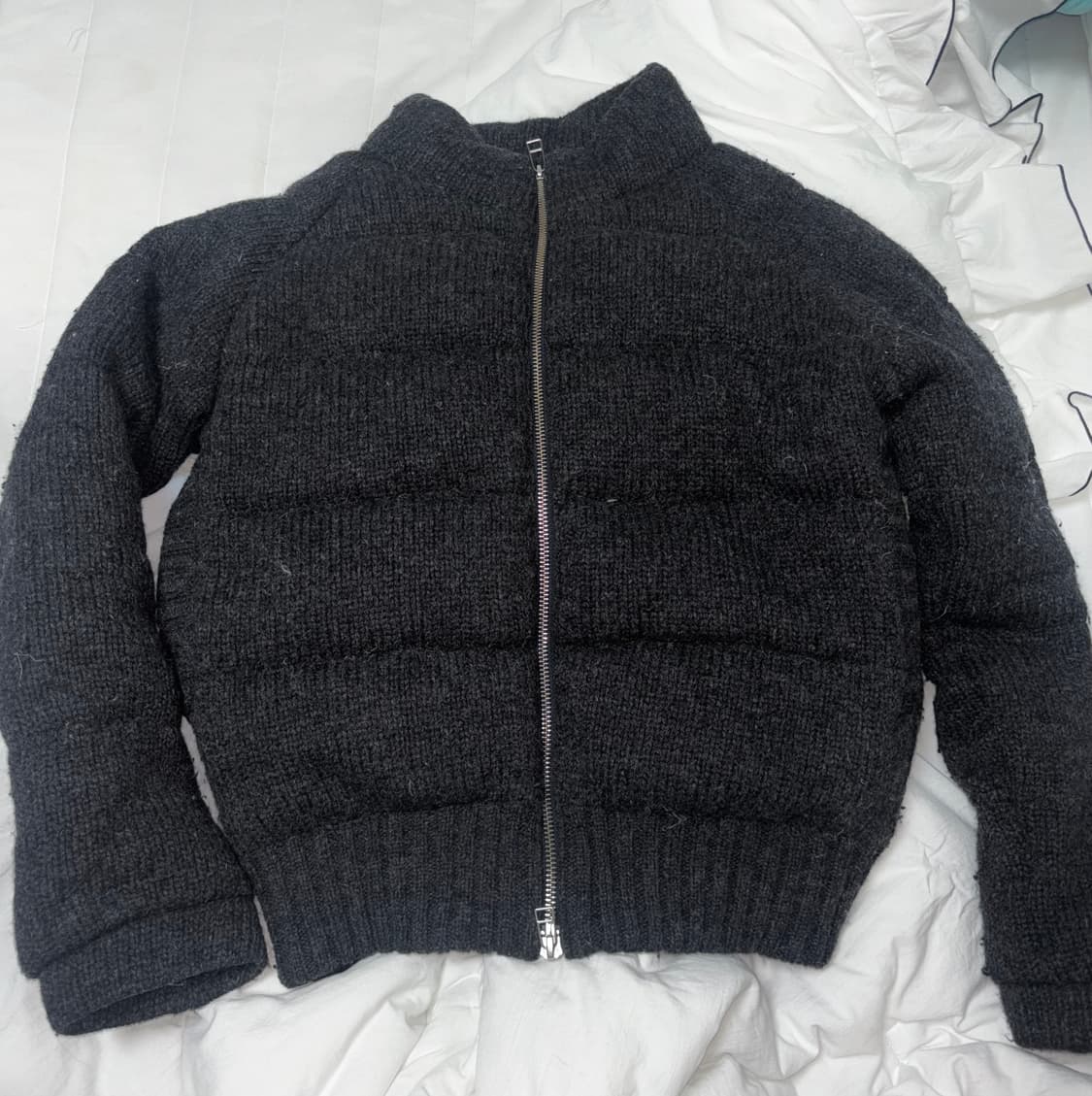 니트 투웨이 숏패딩 상품이미지1