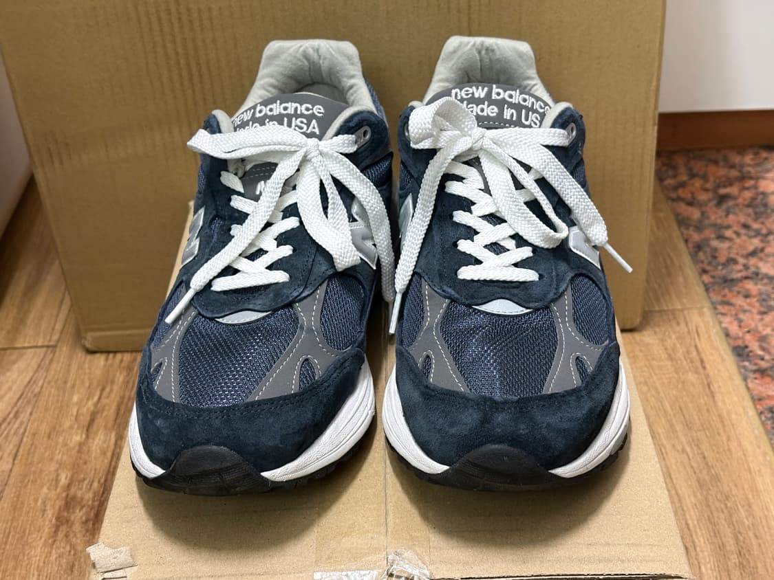 280) 뉴발란스 993 메이드 인 USA 네이비 - D 스탠다드 상품이미지6