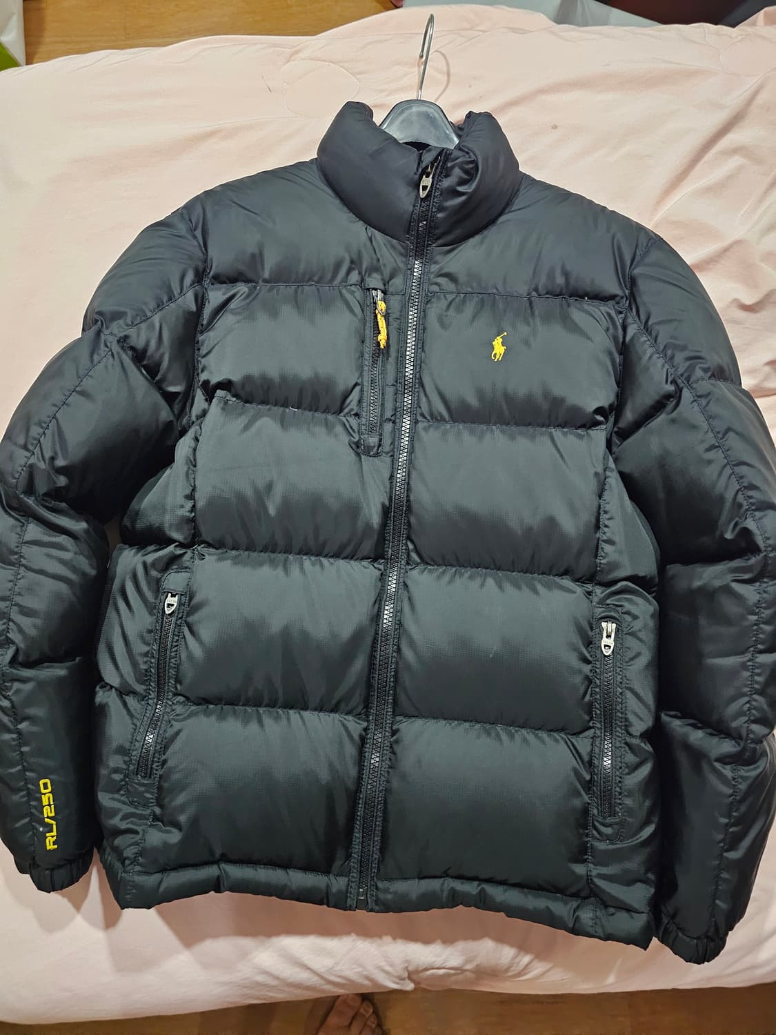 폴로 랄프로렌 블랙 다운패딩   100-105 상품이미지1