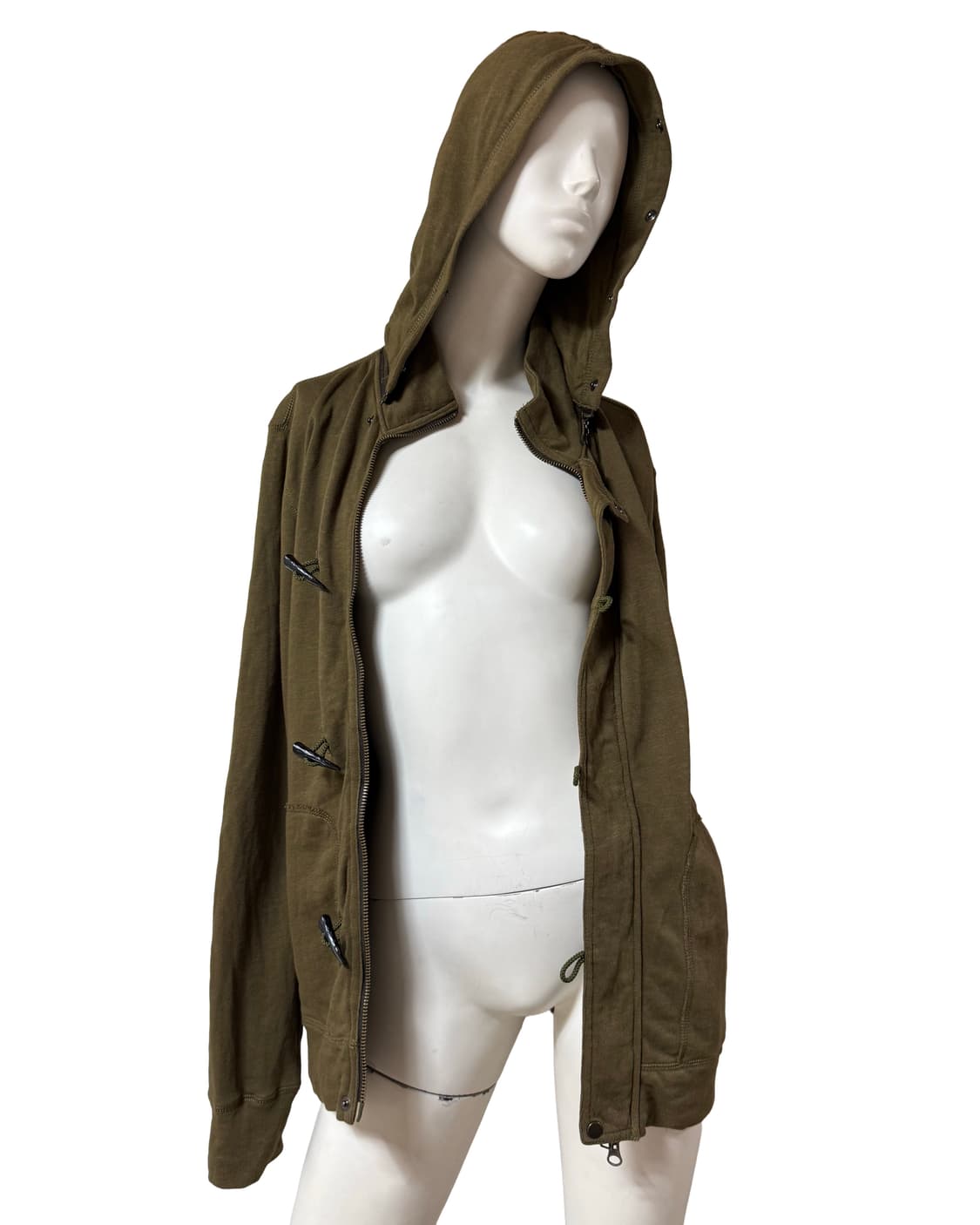 빈티지 떡볶이 단추 후드집업 상품이미지4