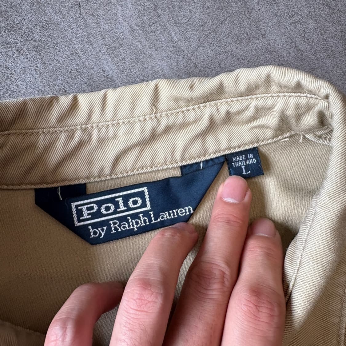 폴로 정품 베이지 스윙톱 자켓 상품이미지5