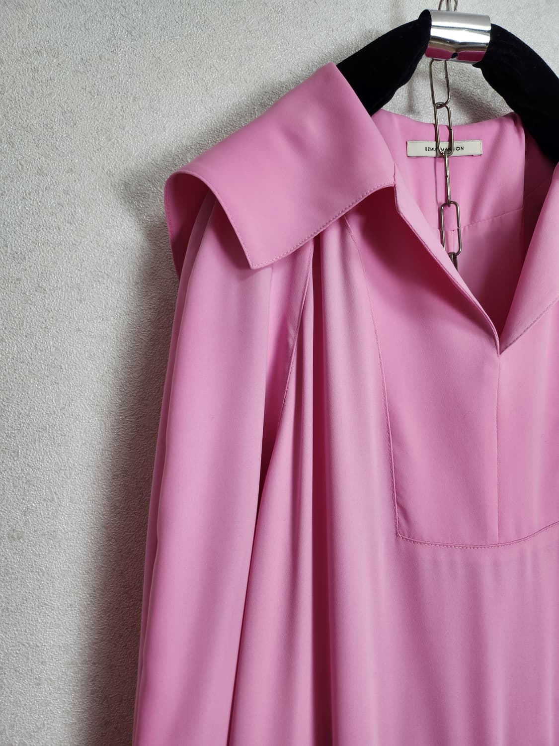 비뮤즈맨션 세일러카라 플리츠 원피스 free 상품이미지5