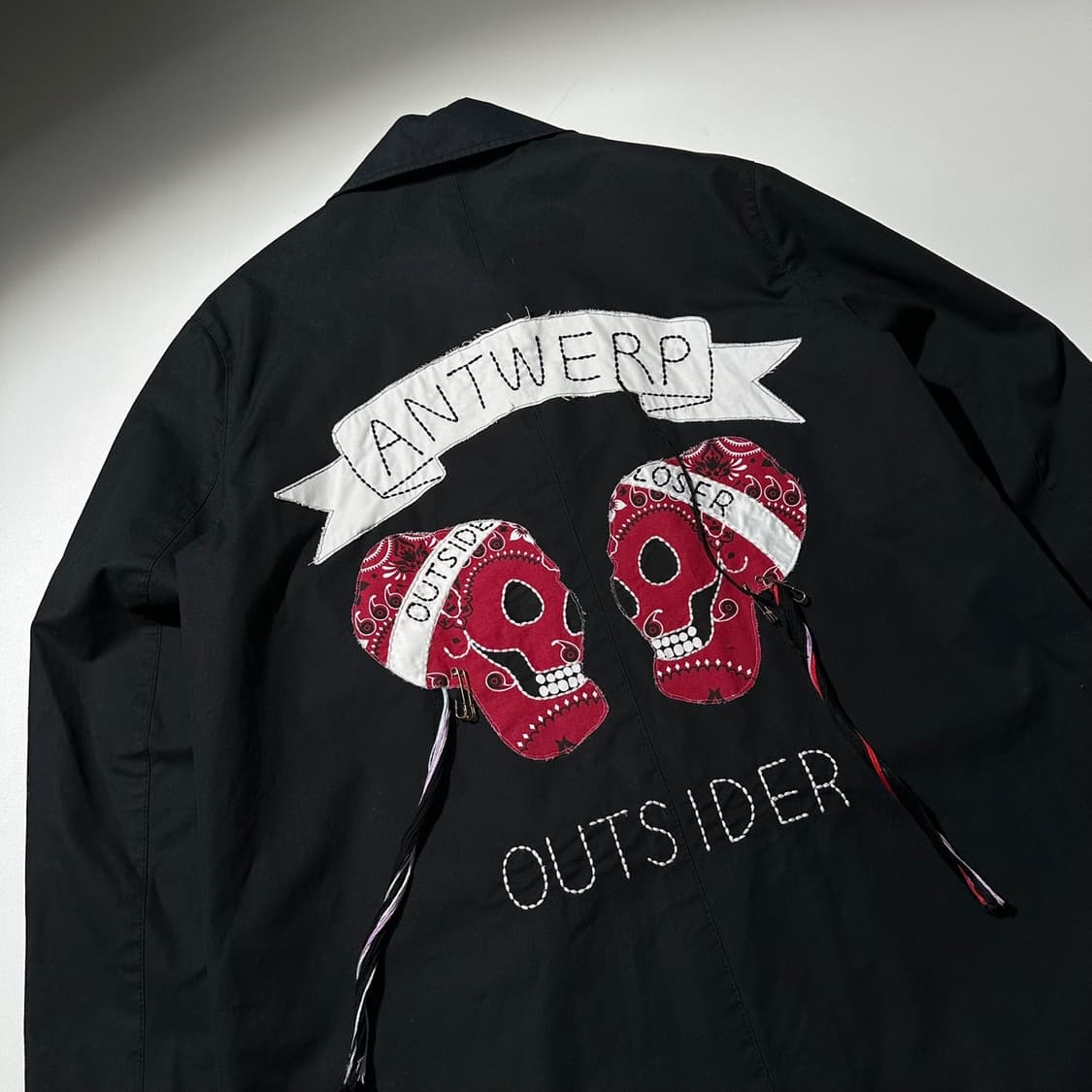 혜인서 패치워크 싱글 코트 상품이미지3