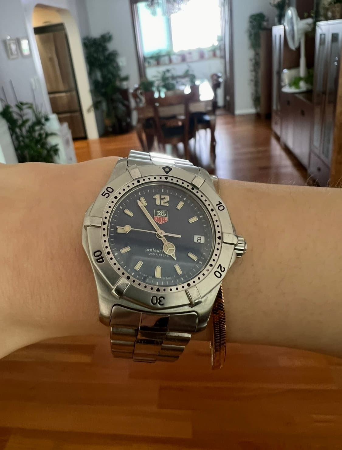 태그호이어 여성 시계청판 쿼츠 wk1213  상품이미지2