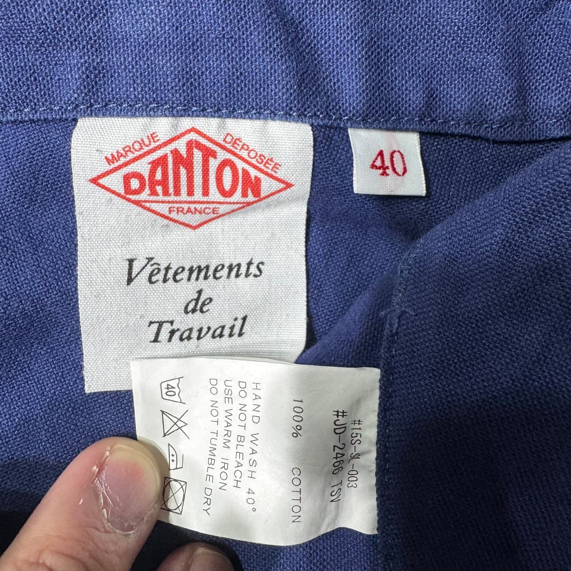 단톤 워크 팬츠 네이비 ( 29/OLD-8309 ) 상품이미지4