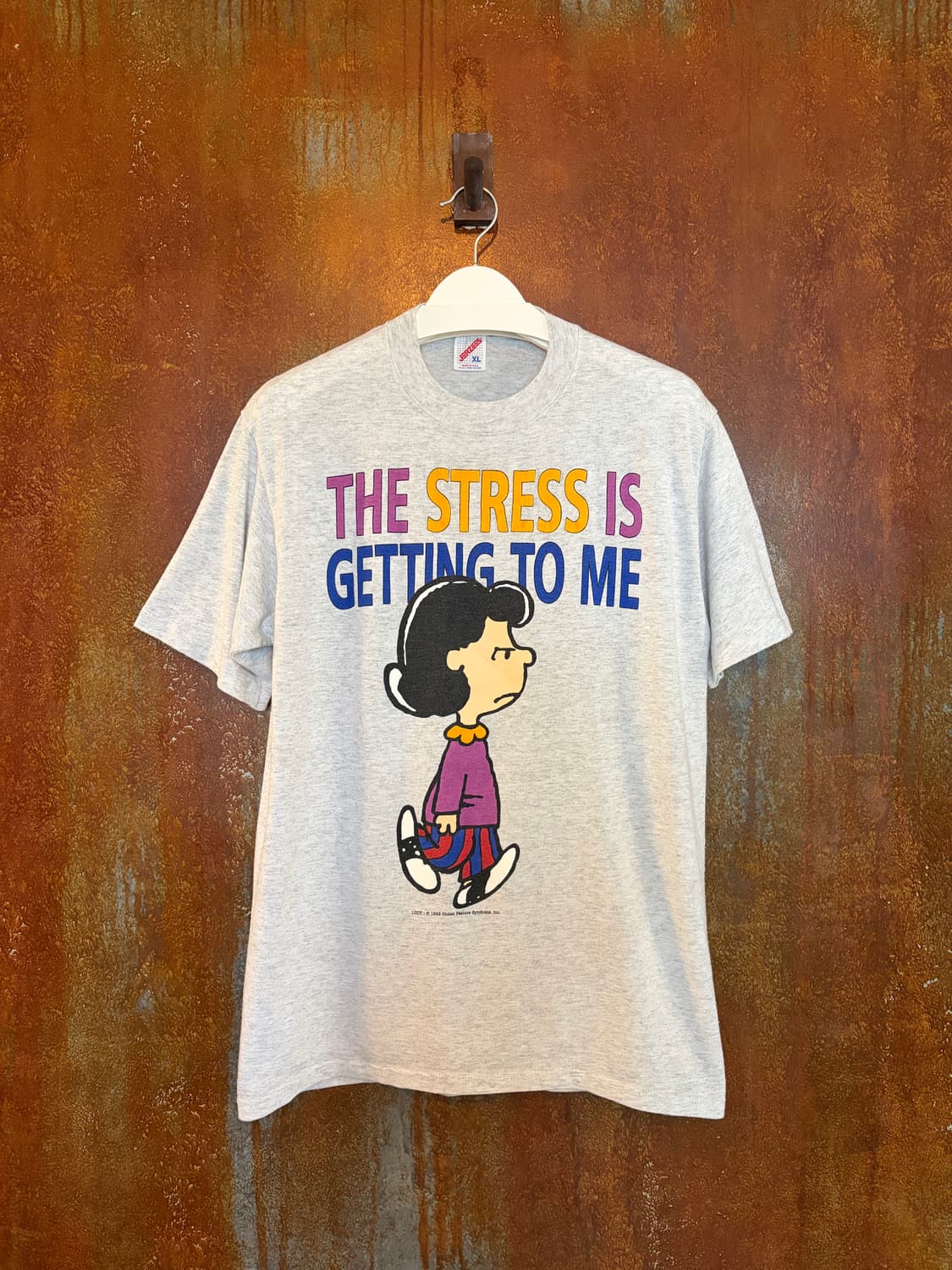 90s snoopy peanuts T 빈티지 스누피 루시 티셔츠 상품이미지1