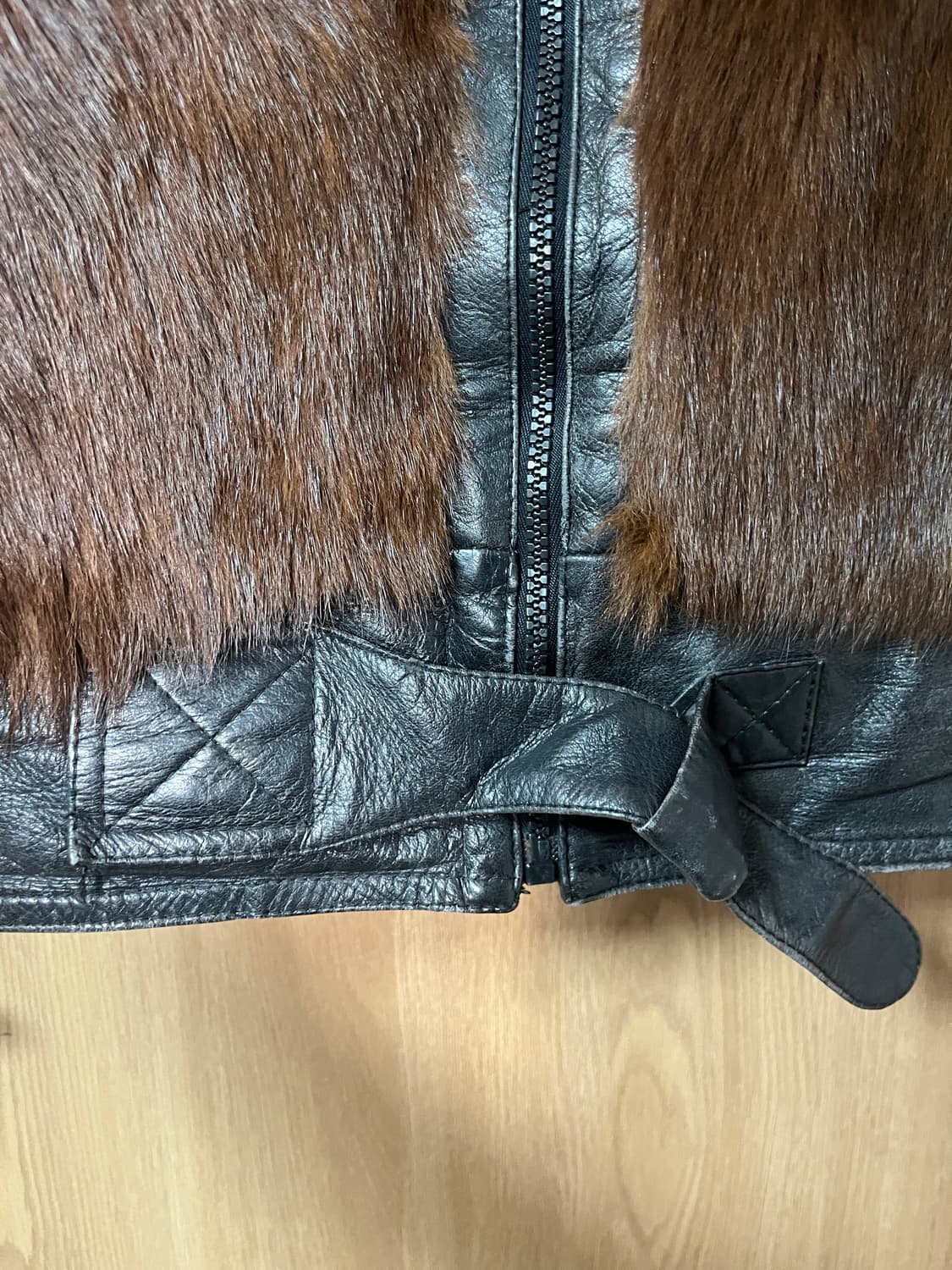 브라운 퍼 자켓 상품이미지5