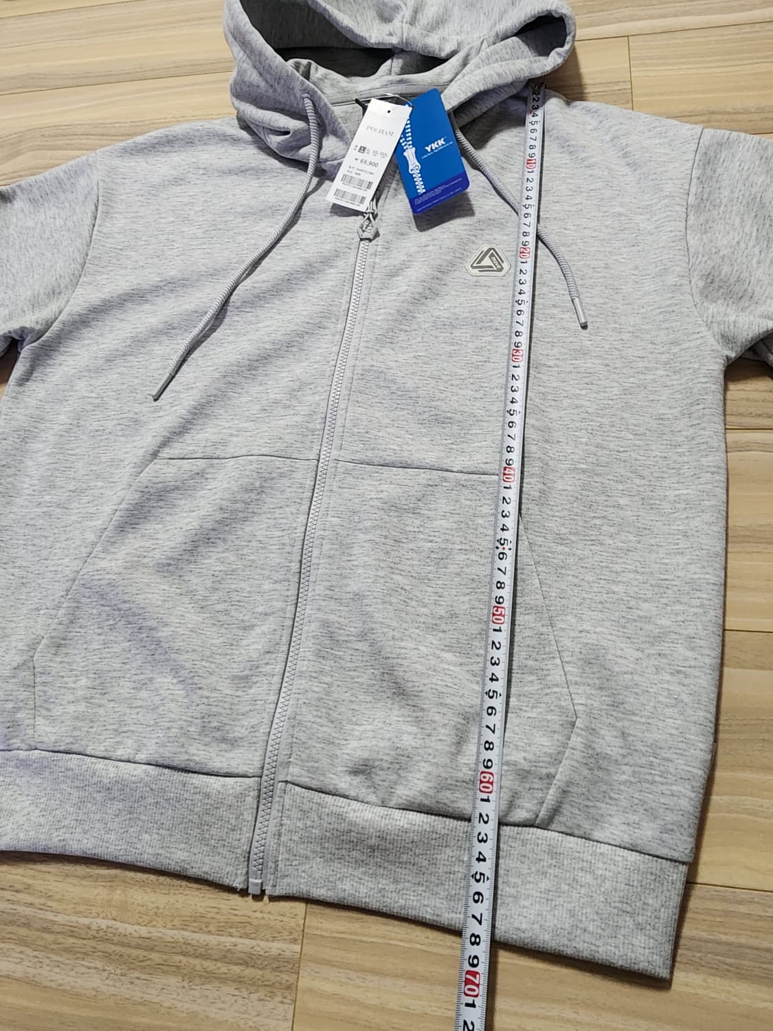 폴햄후드집업자켓그레이카고바지세트셋업 상품이미지6