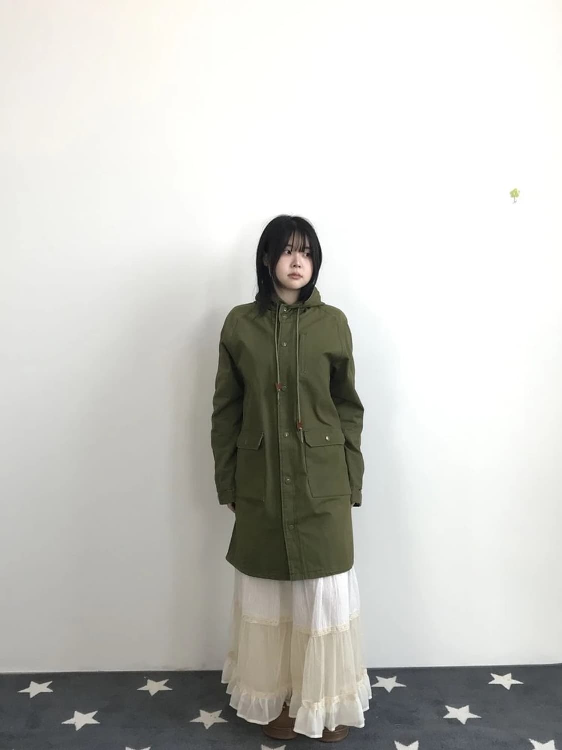 Revo Hooded Field Coat Olive 상품이미지1