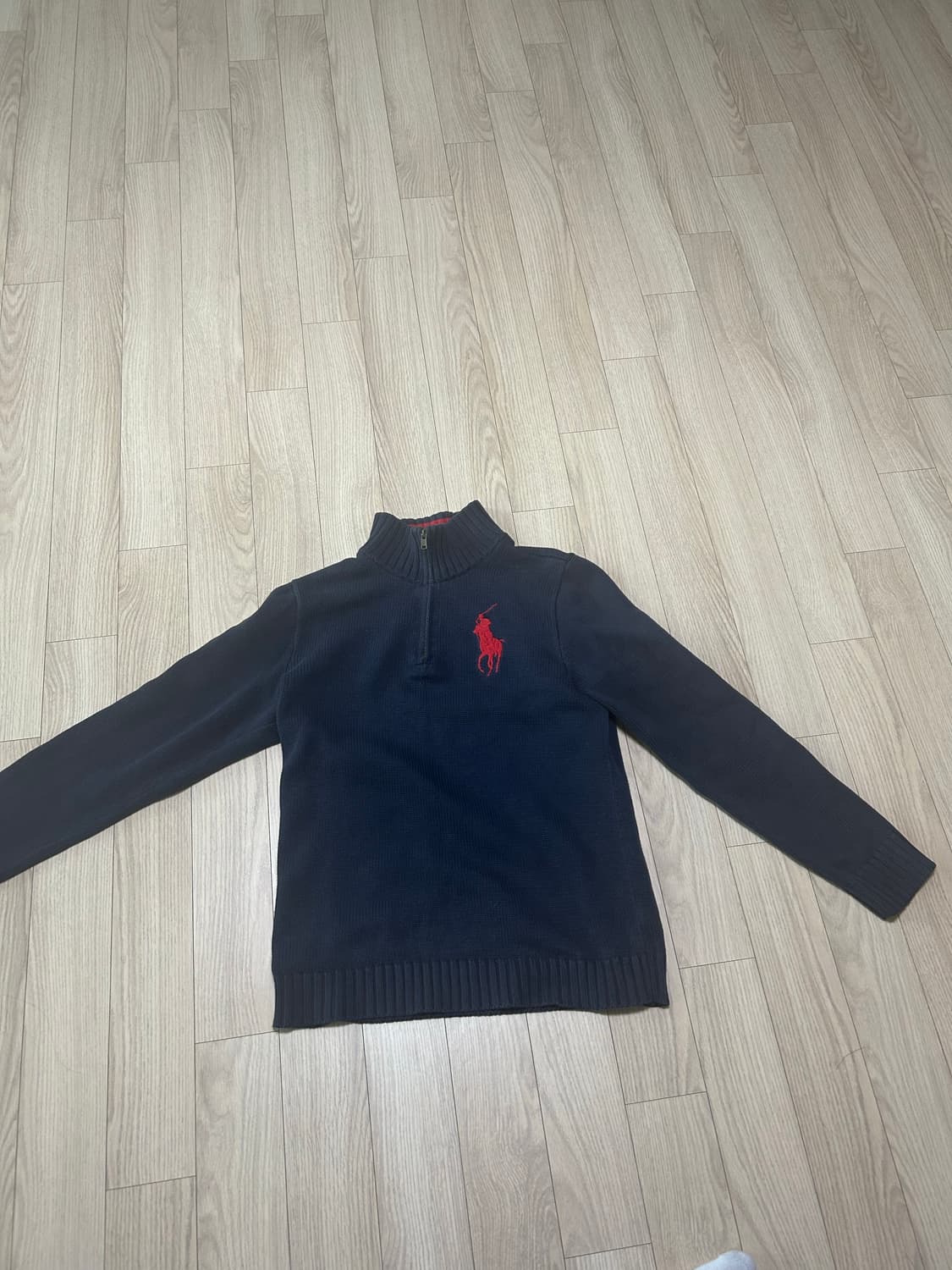 빅폴로 반니트집업 상품이미지2