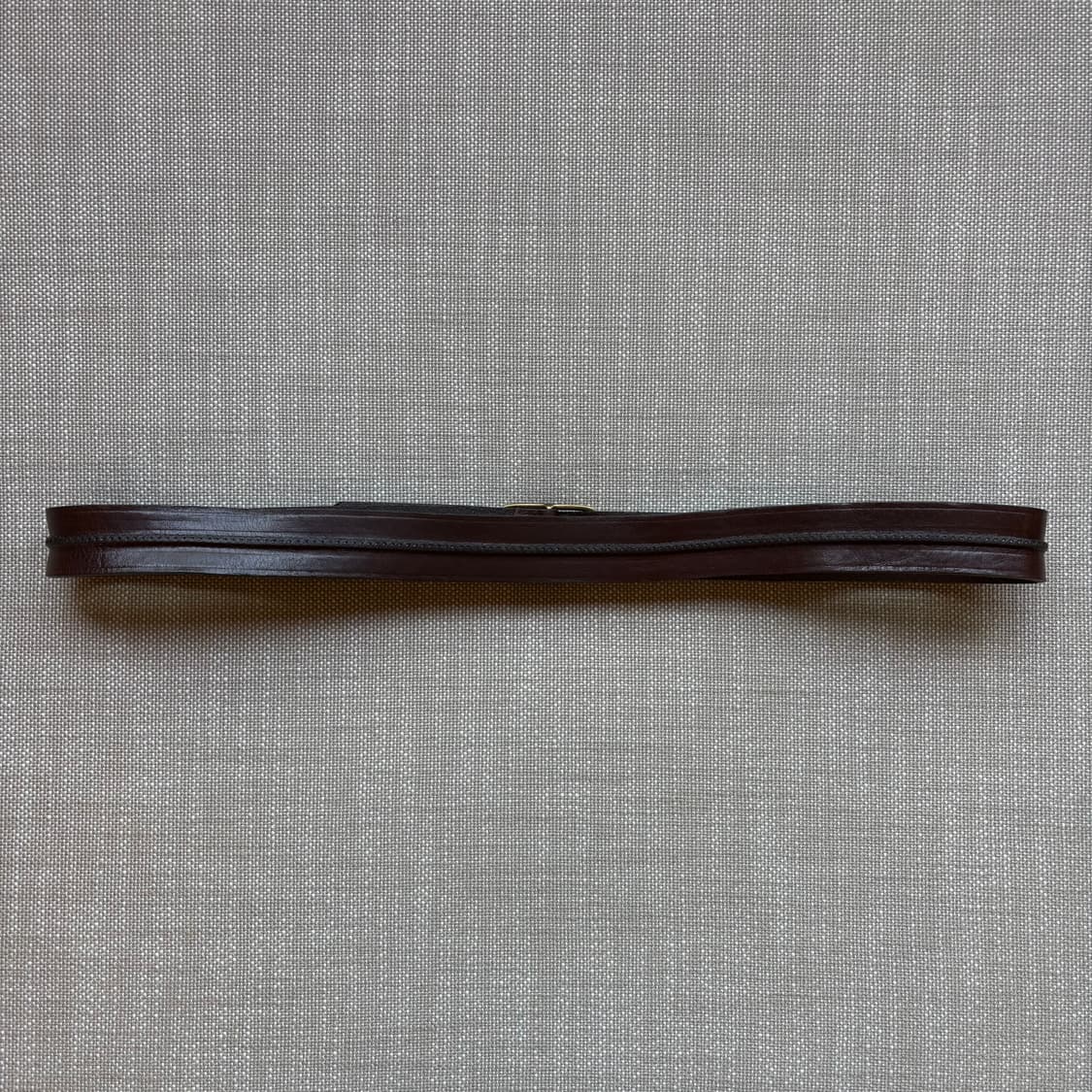 (34-35) Canada 이탈리안 카시스 다크 브라운 레더 벨트 상품이미지4