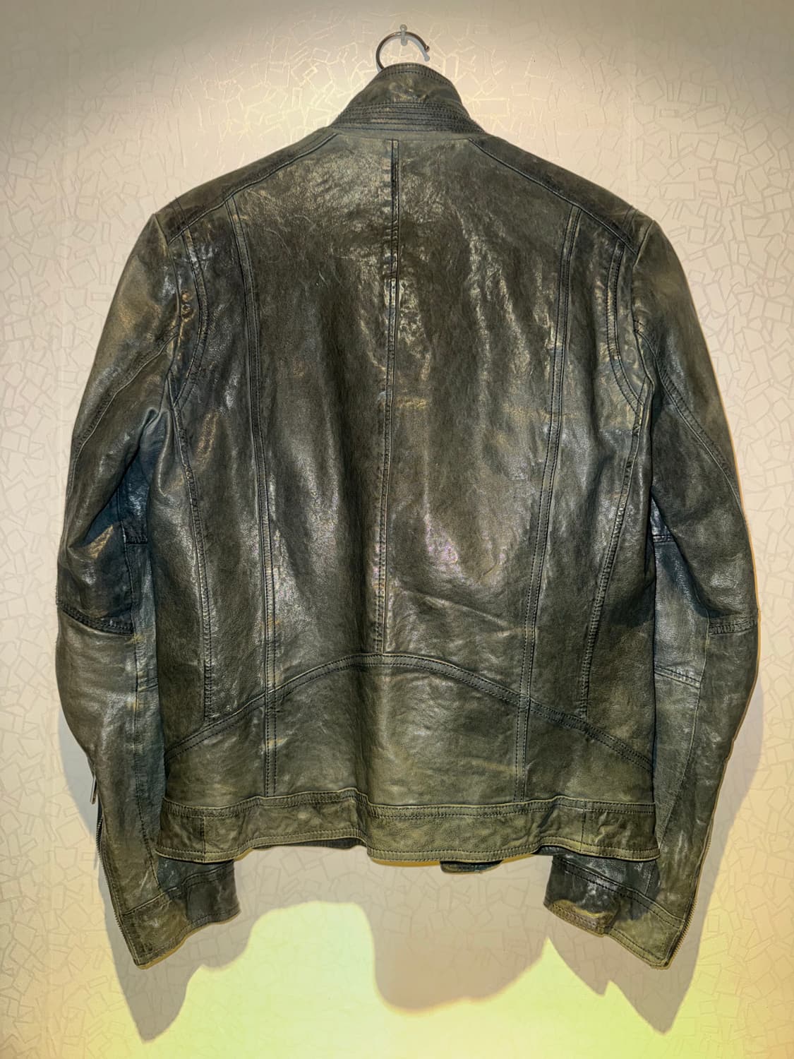 우영미 아카이브 2Way Zip Moto 가죽자켓 105 상품이미지5