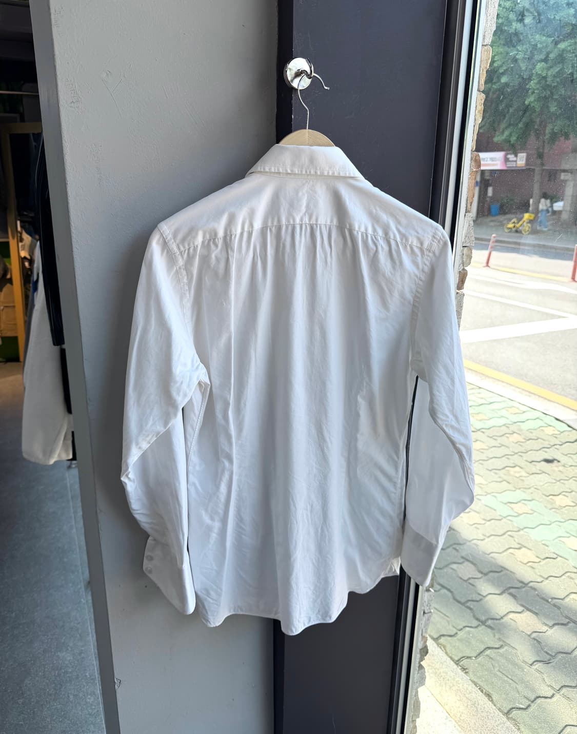 95~100/ 톰포드 코튼 화이트 드레스 셔츠 상품이미지7