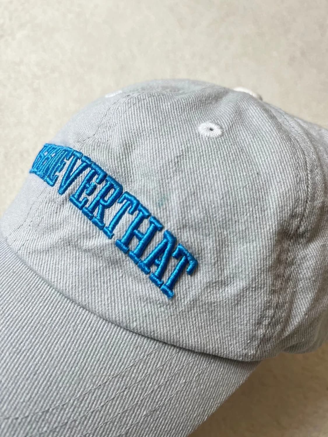 디스이즈네버댓 자수 로고 볼캡 A1847 상품이미지4