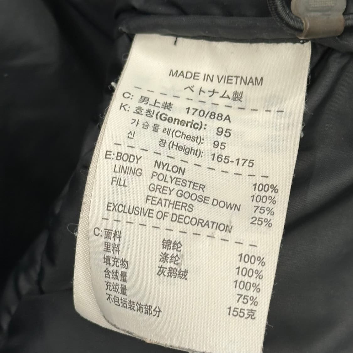 M 나이키 acg 구스다운 패딩 베스트 상품이미지5