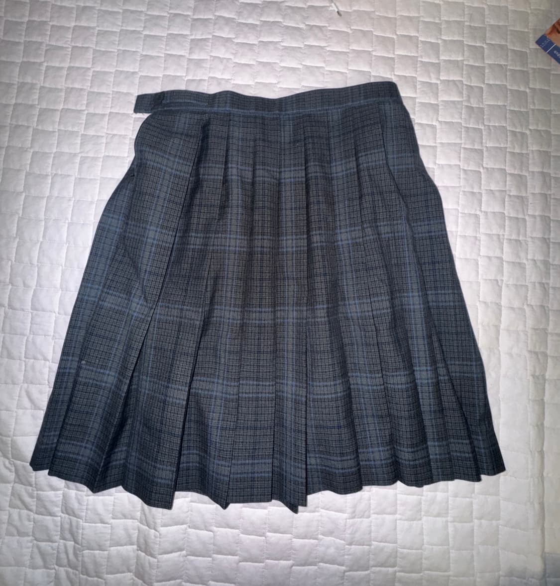 일본교복st 빈티지 회색스커트 상품이미지1