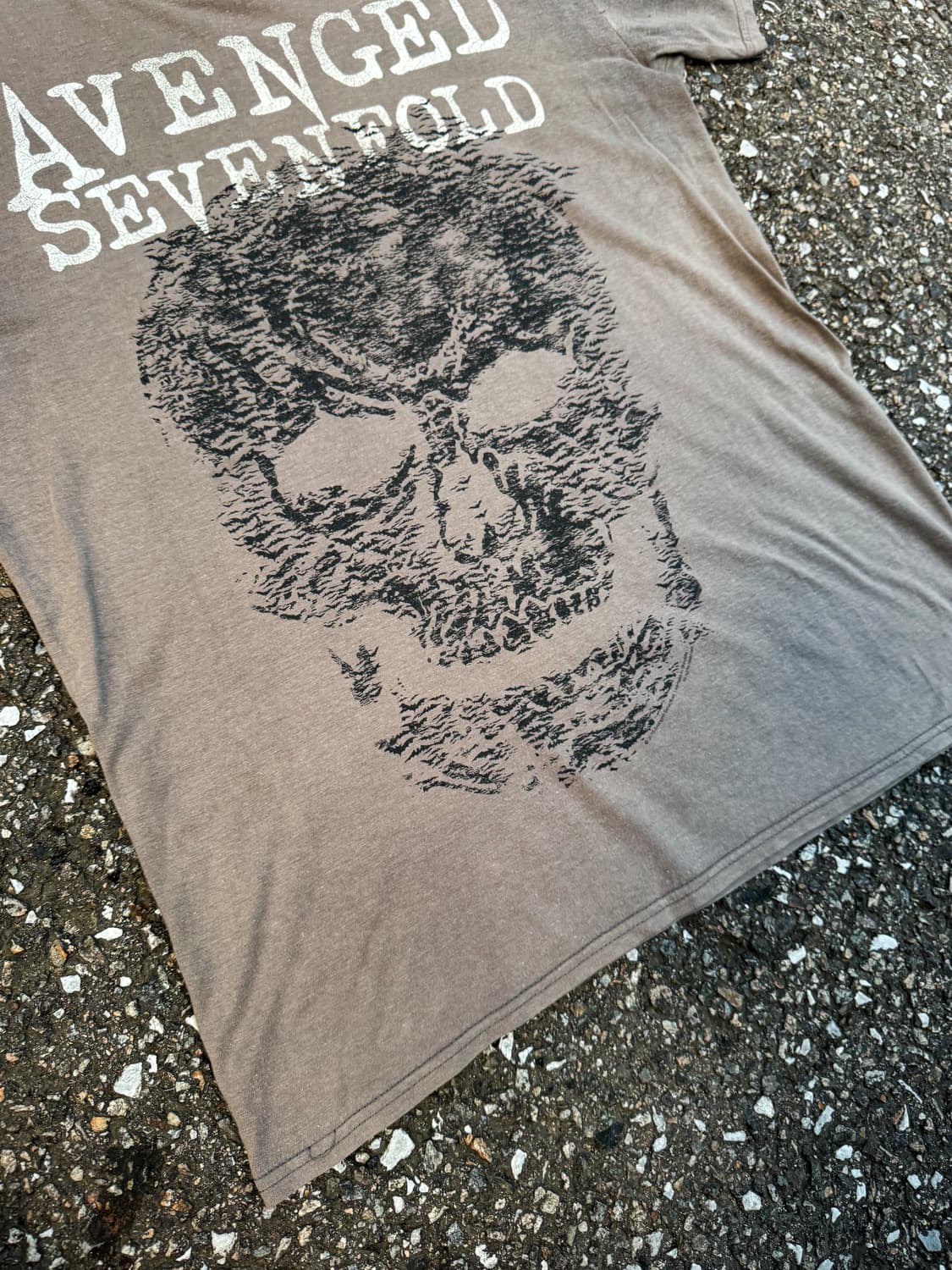 Avenged Sevenfold – Distressed Skull T-s 상품이미지5
