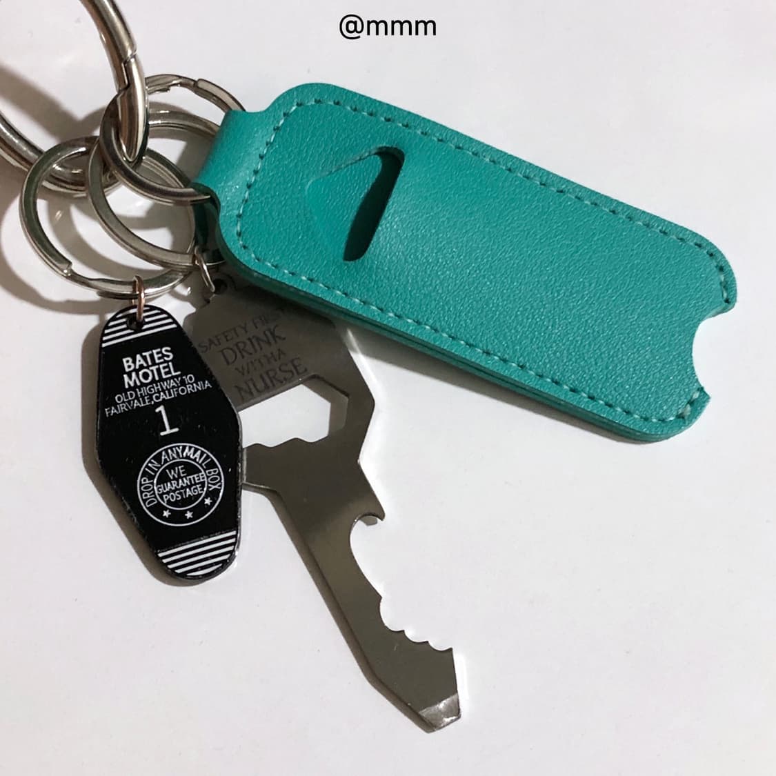 [Unisex💚] 립밤 가죽 케이스 키링 열쇠고리 상품이미지6