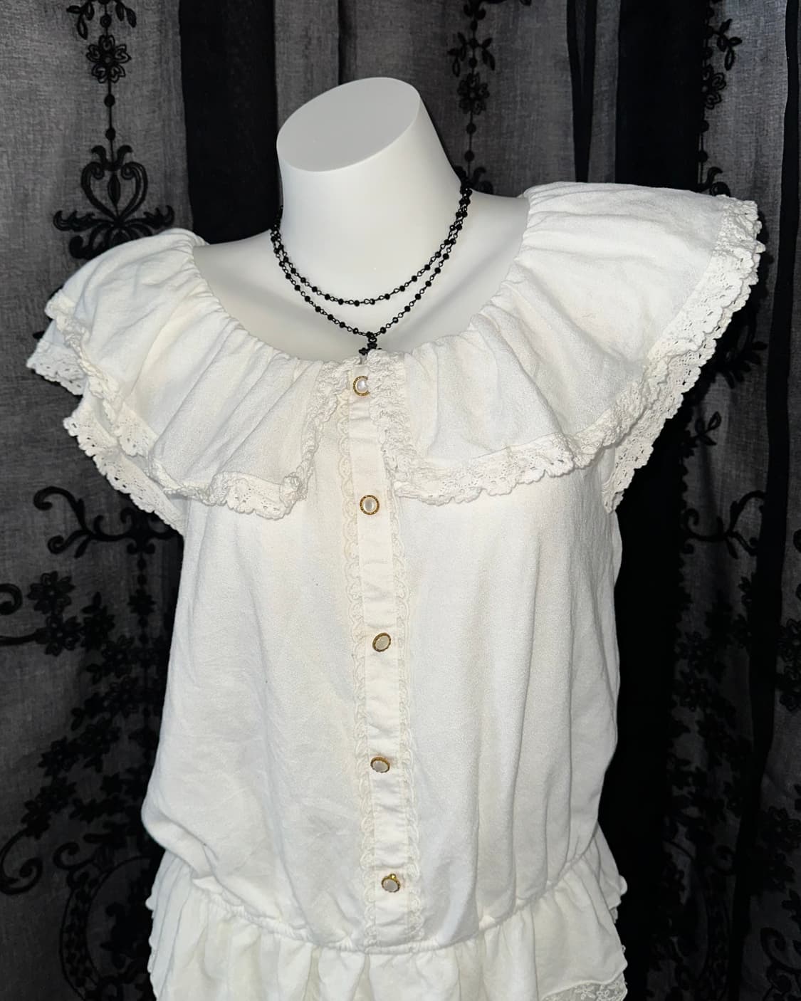 White off-shoulder 상품이미지3