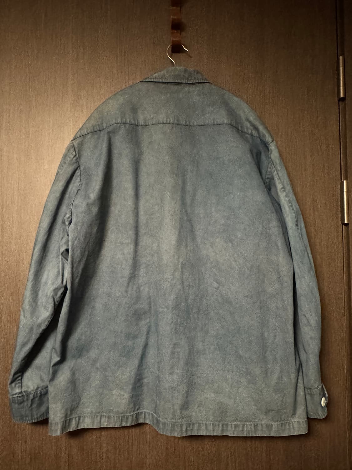 [M]가지록 인디고 머드다잉 퍼티그 자켓 상품이미지4
