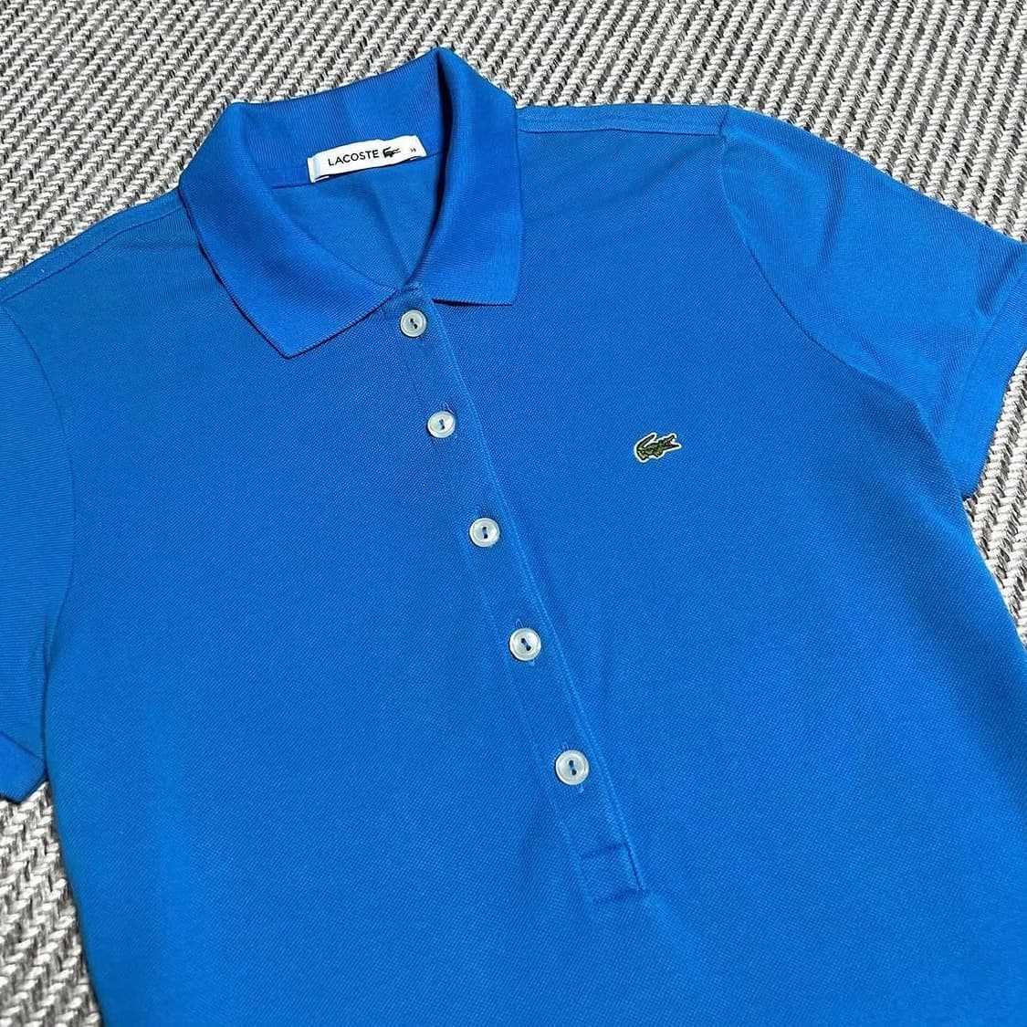 [M] Lacoste 라코스테 여성용 반팔 카라티 상품이미지3