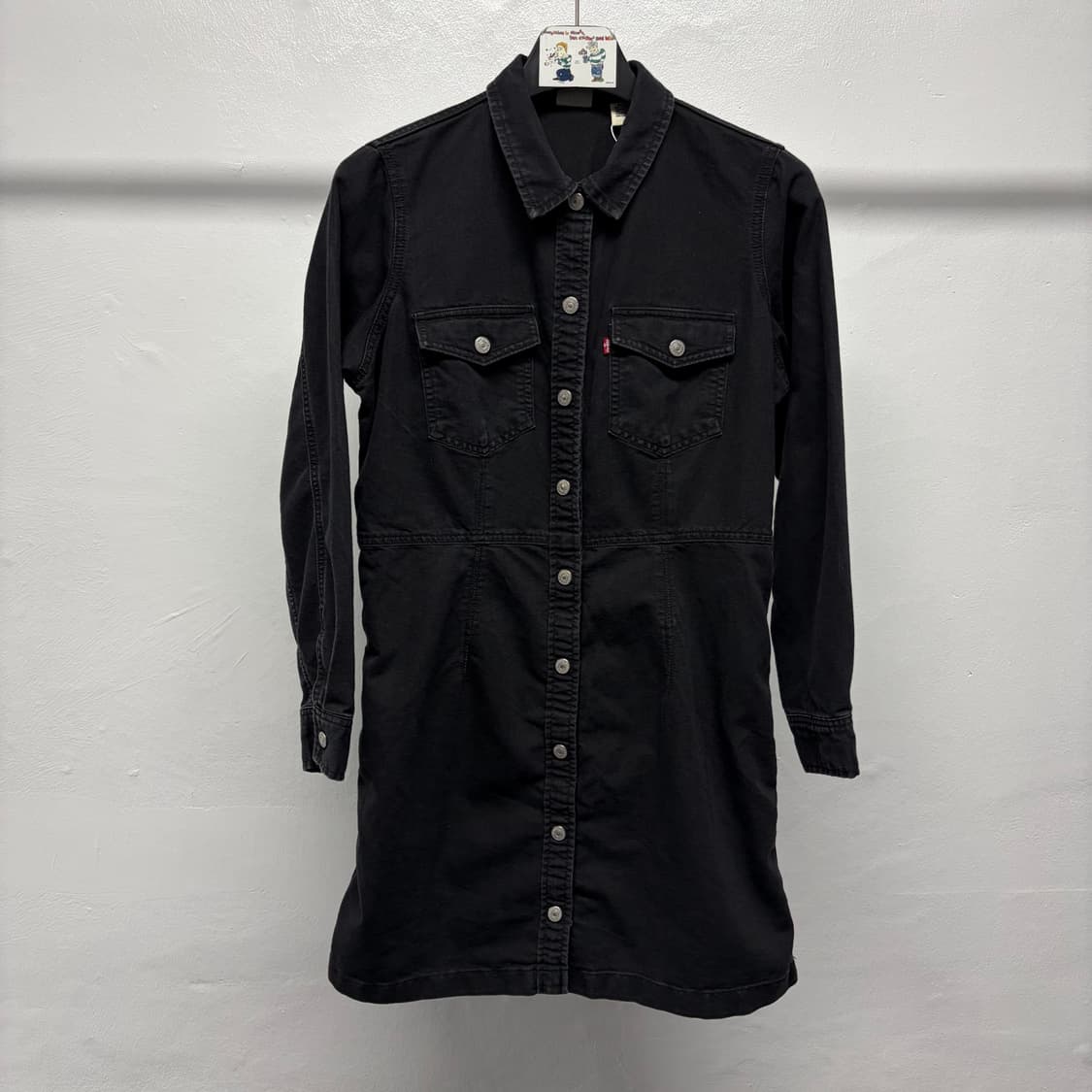 리바이스 블랙 데님 원피스 상품이미지1