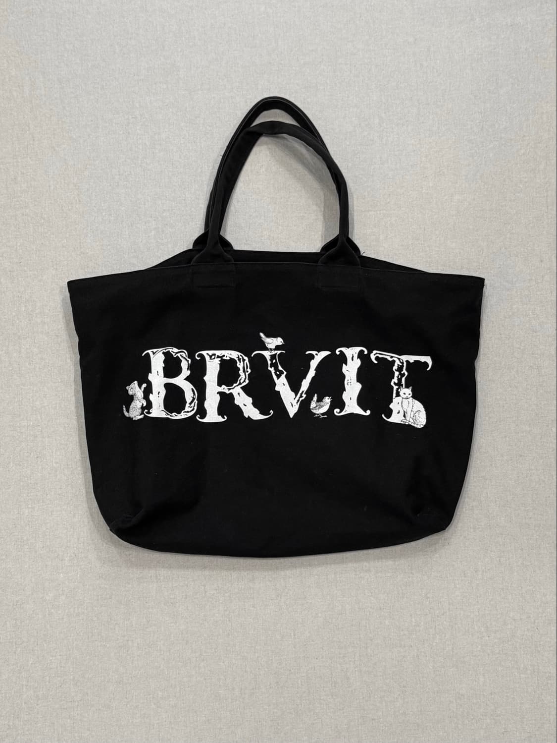 언더커버 BRVIT 코튼 캔버스 지퍼 토트백 상품이미지2