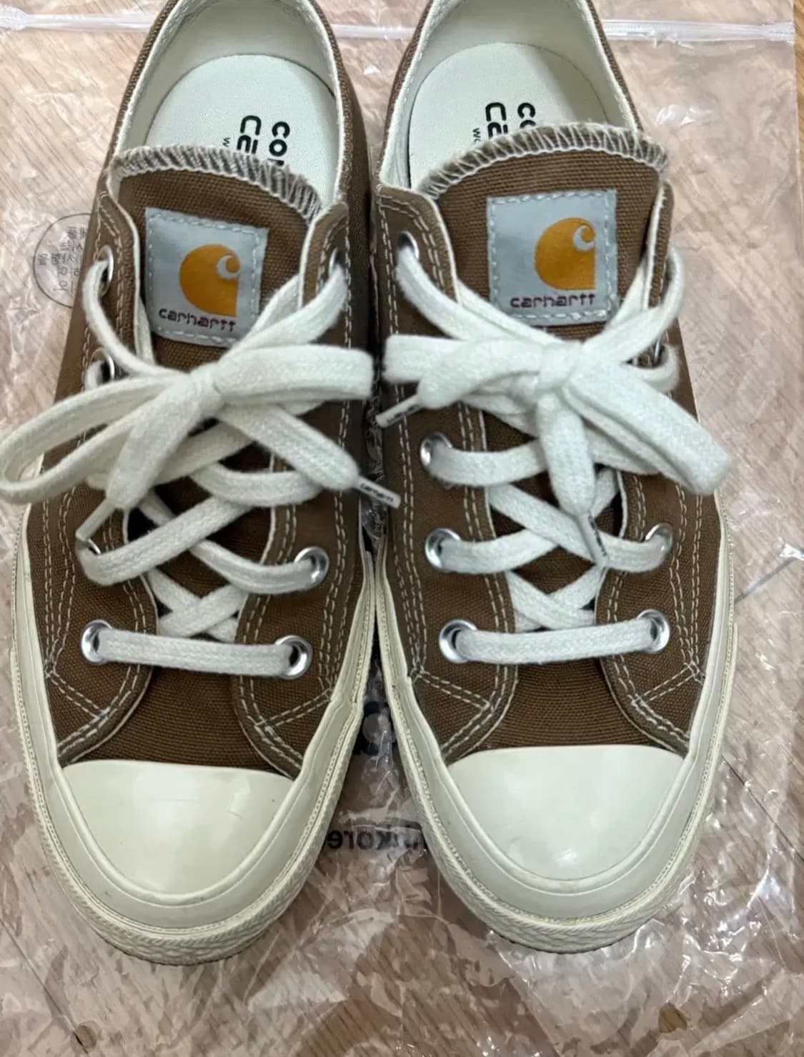 칼하트 컨버스 척70 로우 해밀턴 브라운 (230) 상품이미지1