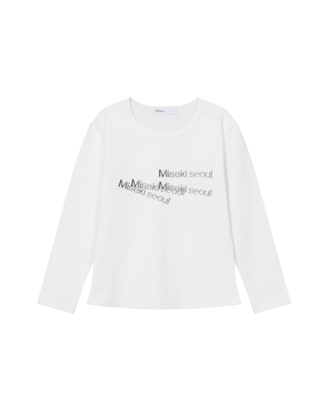 Dust logo long sleeves WHITE  상품이미지2