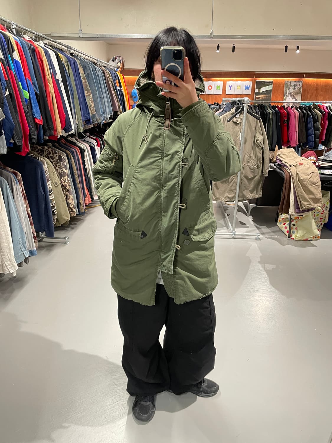 빈티지 사파리 야상 점퍼   상품이미지3