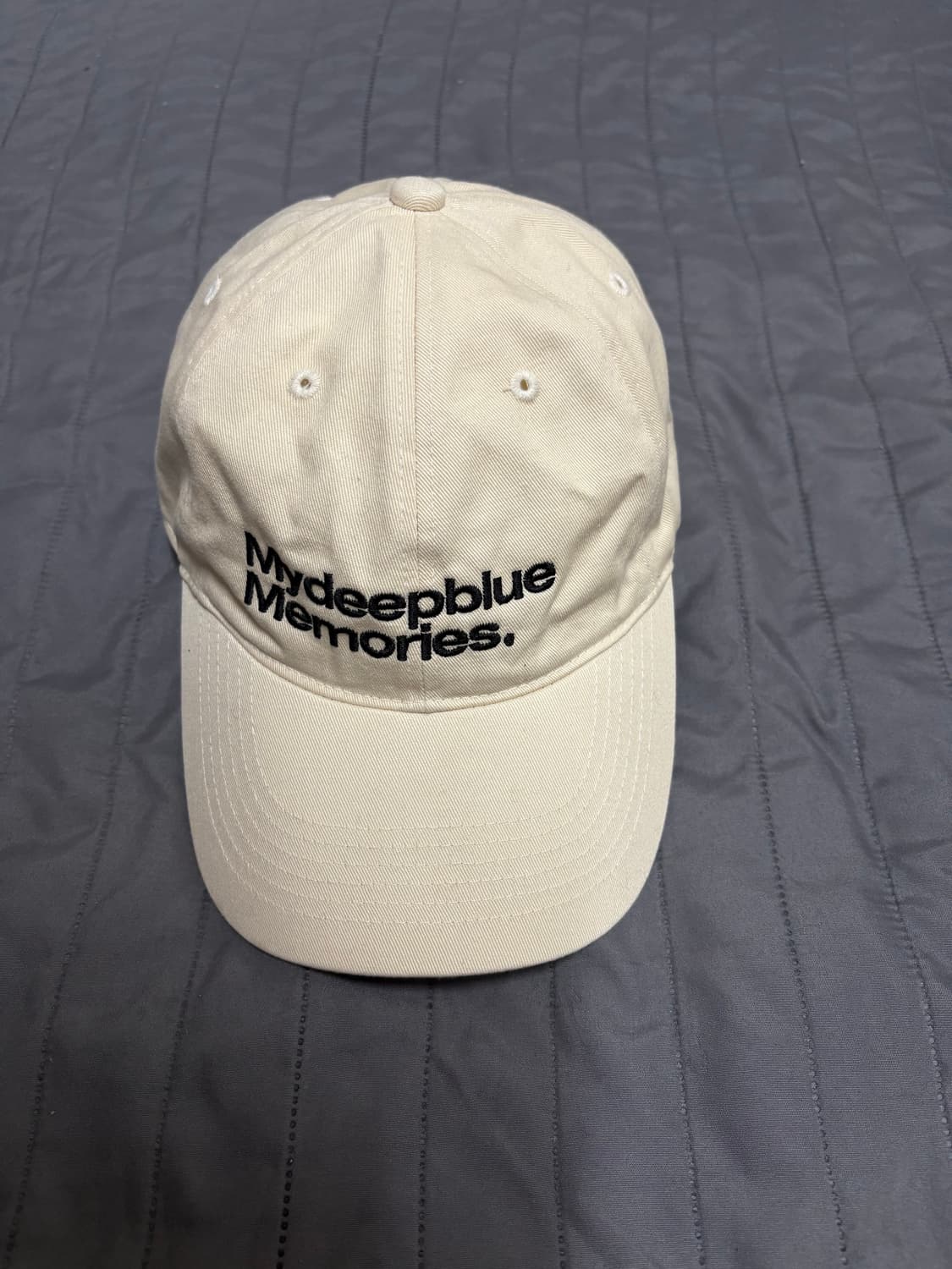 Mydeepblue Memories 볼캡 (아이보리) 상품이미지2