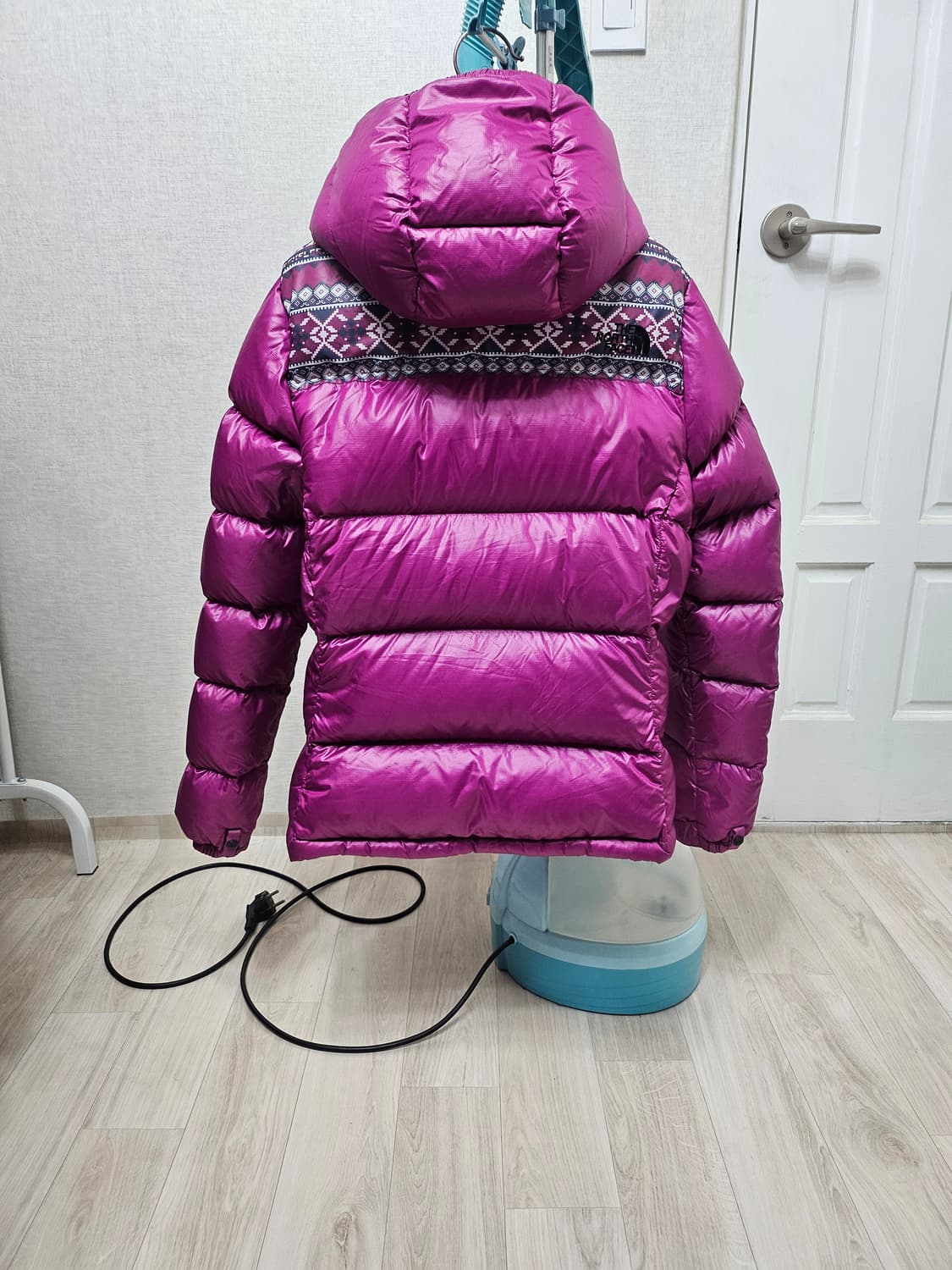 (90) ☆초대장급☆ 노스페이스 700 [퍼플] 구스다운패딩 상품이미지7