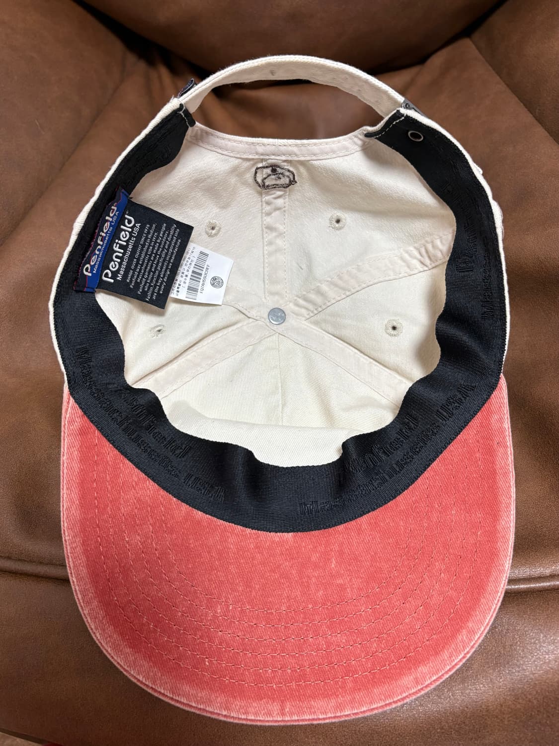 펜필드 투톤 페이티드 시그니처 캡 상품이미지7