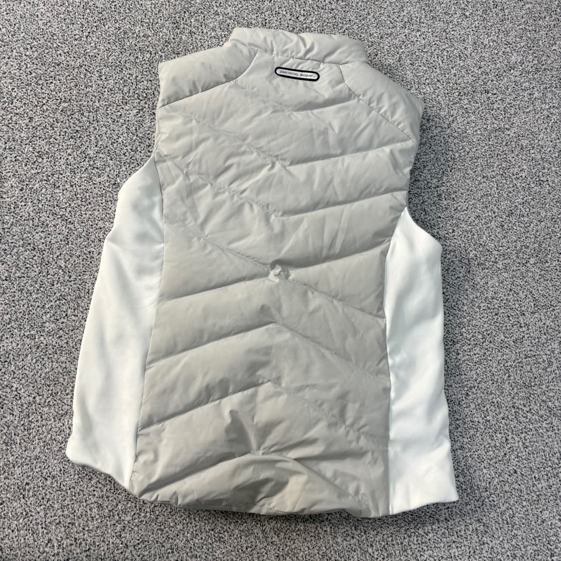 90 장미쉘바스키아 구스다운 패딩 조끼 0428J 상품이미지3