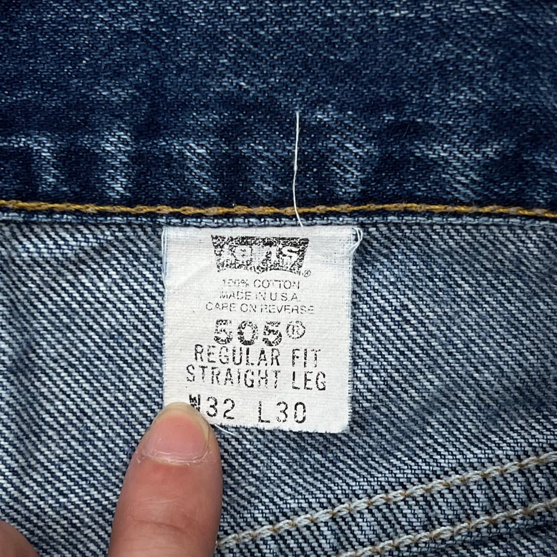 Usa리바이스 505 데님팬츠 r2409 상품이미지7