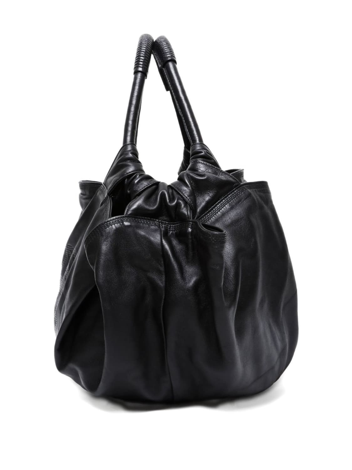 로에베 1990-2000's 아이르 나파 레더 데보스드 로고 핸드백 상품이미지2