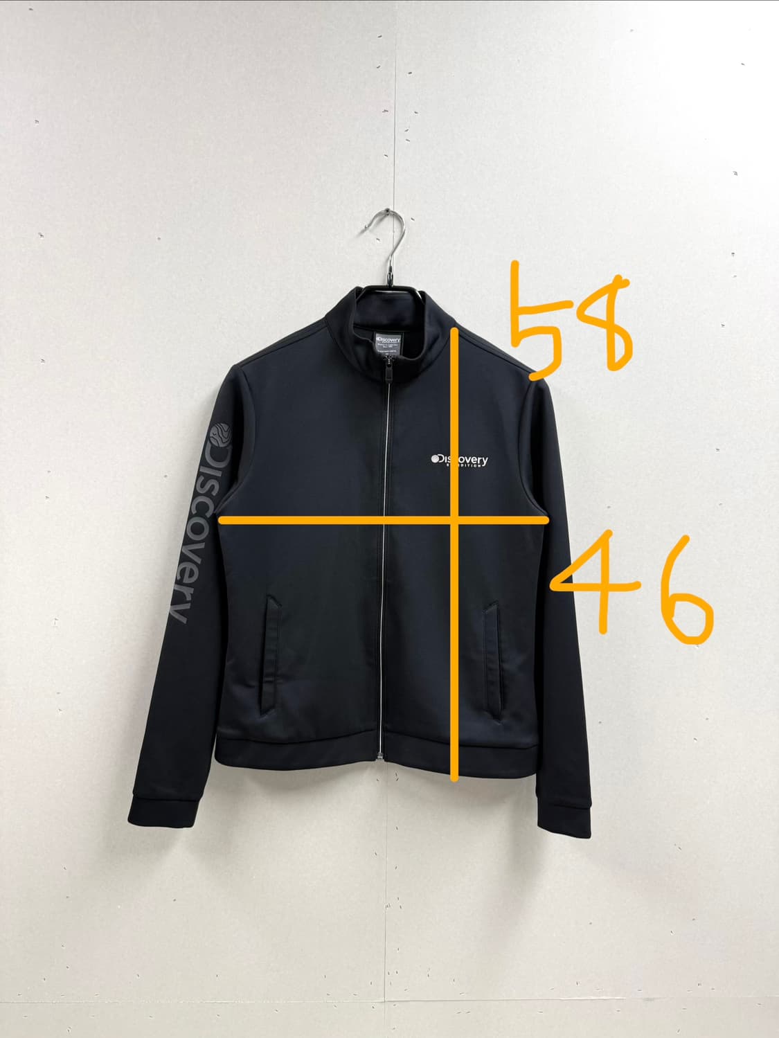 여성 95 / 디스커버리 져지 트레이닝 집업 블랙 상품이미지2