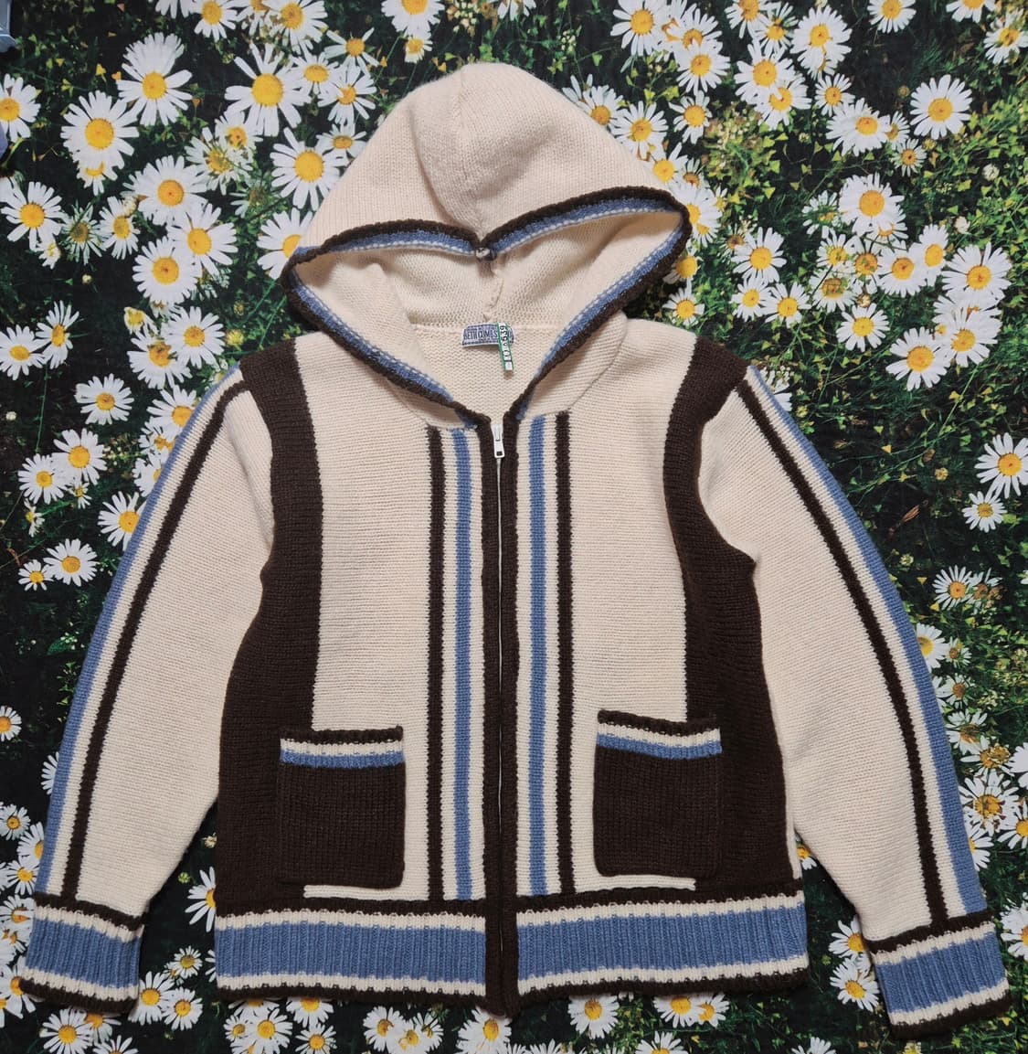 Beth comb studio 후드 니트 자켓 여성 M 상품이미지3