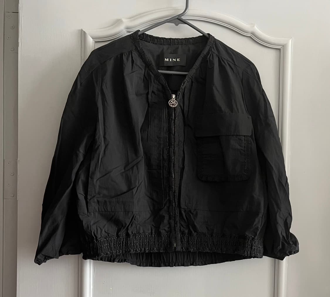 21ss 마인 텍스처 블록 집업 점퍼 55사이즈 상품이미지1