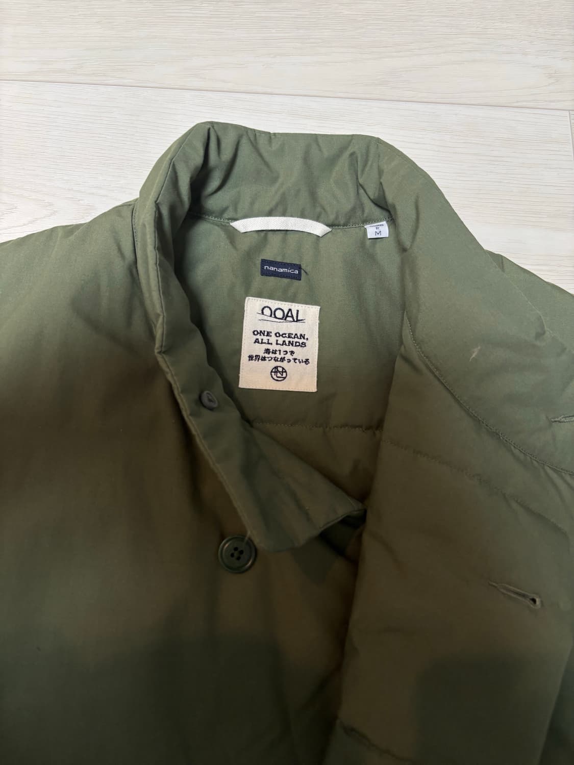 나나미카 인슐레이션 다운 베스트 올리브 M 상품이미지2