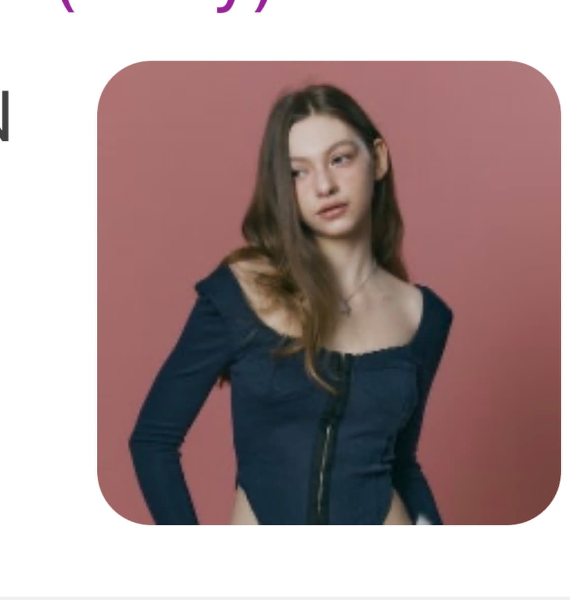 플리즈노팔로우 Joan Corset Long Sleeve Top 상품이미지1