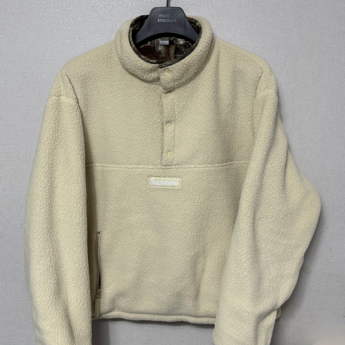 슈프림 폴라텍 리버시블 풀오버 폴 카모 L  24FW 상품이미지5